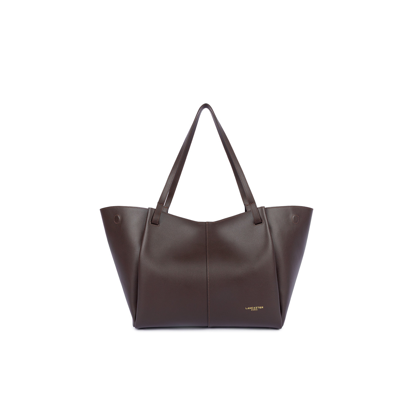 Lancaster Sierra Haus Large Tote Bag and Shoulder 538-012 Dark Brown
