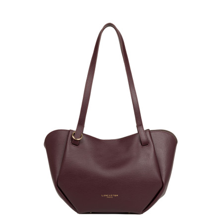 Lancaster Sierra Haus Tote and Shoulder Bag 538-013 Dark Bordeaux