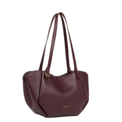 Lancaster Sierra Haus Tote and Shoulder Bag 538-013 Dark Bordeaux