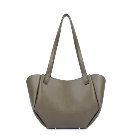 Lancaster Sierra Haus Tote and Shoulder Bag 538-013 Khaki