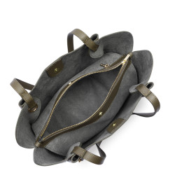 Lancaster Sierra Haus Tote and Shoulder Bag 538-013 Khaki
