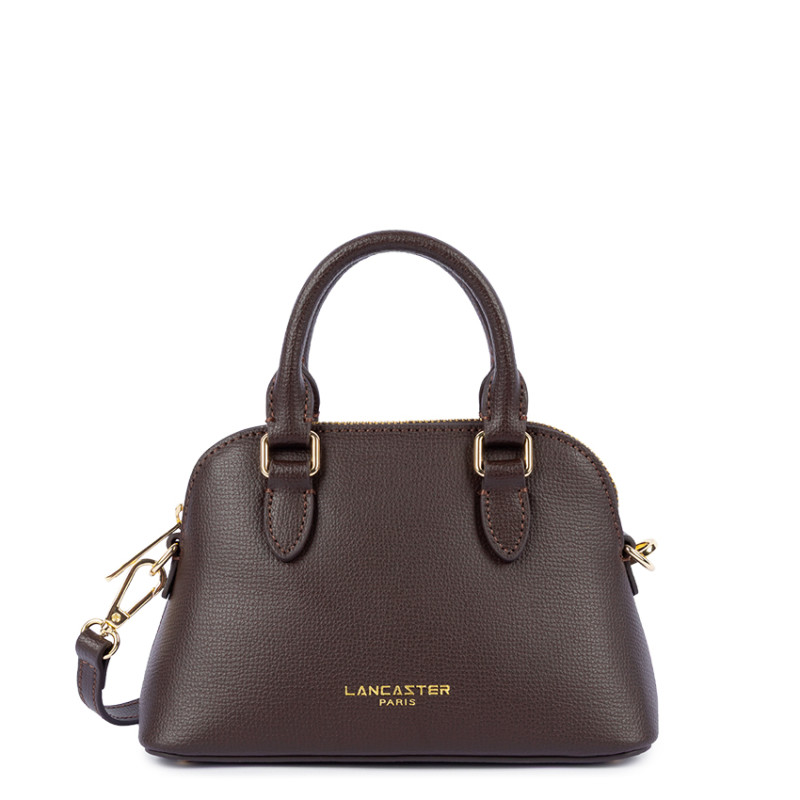 Lancaster Sierra Jia Mini Handbag Leather 538-001 Dark Brown