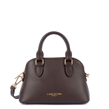 Lancaster Sierra Jia Mini Handbag Leather 538-001 Dark Brown