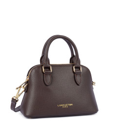 Lancaster Sierra Jia Mini Handbag Leather 538-001 Dark Brown