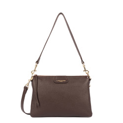 Lancaster Dune Large Pouch Bag 529-74 Dark Brown