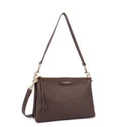 Lancaster Dune Large Pouch Bag 529-74 Dark Brown