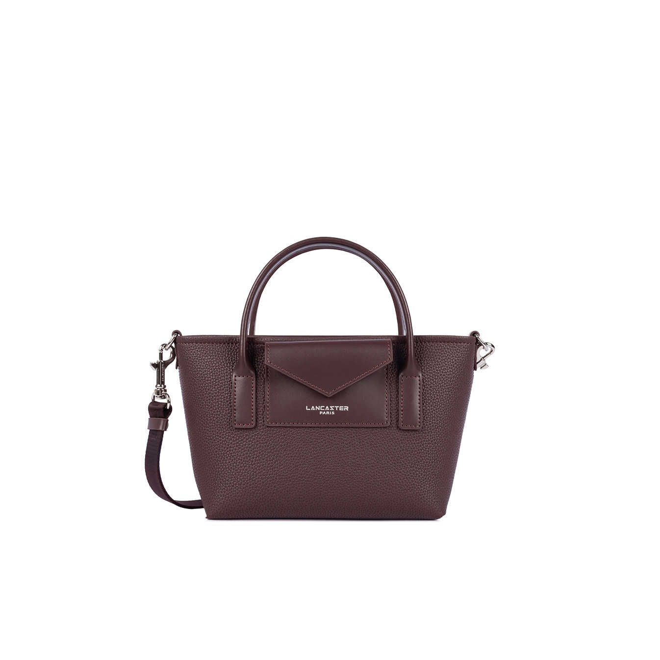 Lancaster Maya Double Kba Handbag 517-101 Dark Bordeaux