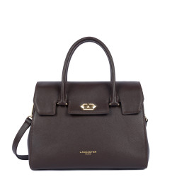 Lancaster Milano Cosmos Tote Bag 547-56 Dark Brown
