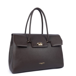 Lancaster Milano Cosmos Handbag Tote 547-57 Dark Brown