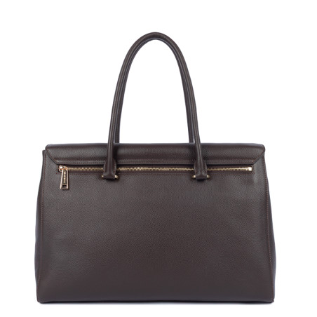 Lancaster Milano Cosmos Handbag Tote 547-57 Dark Brown