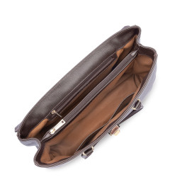 Lancaster Milano Cosmos Handbag Tote 547-57 Dark Brown