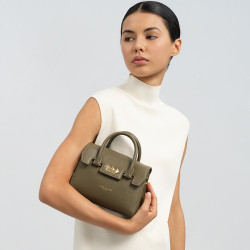 Lancaster Milano Cosmos Mini Handbag 547-79 Khaki