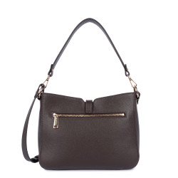 Lancaster Milano Horizon Large Crossbody Bag 547-81 Dark Brown