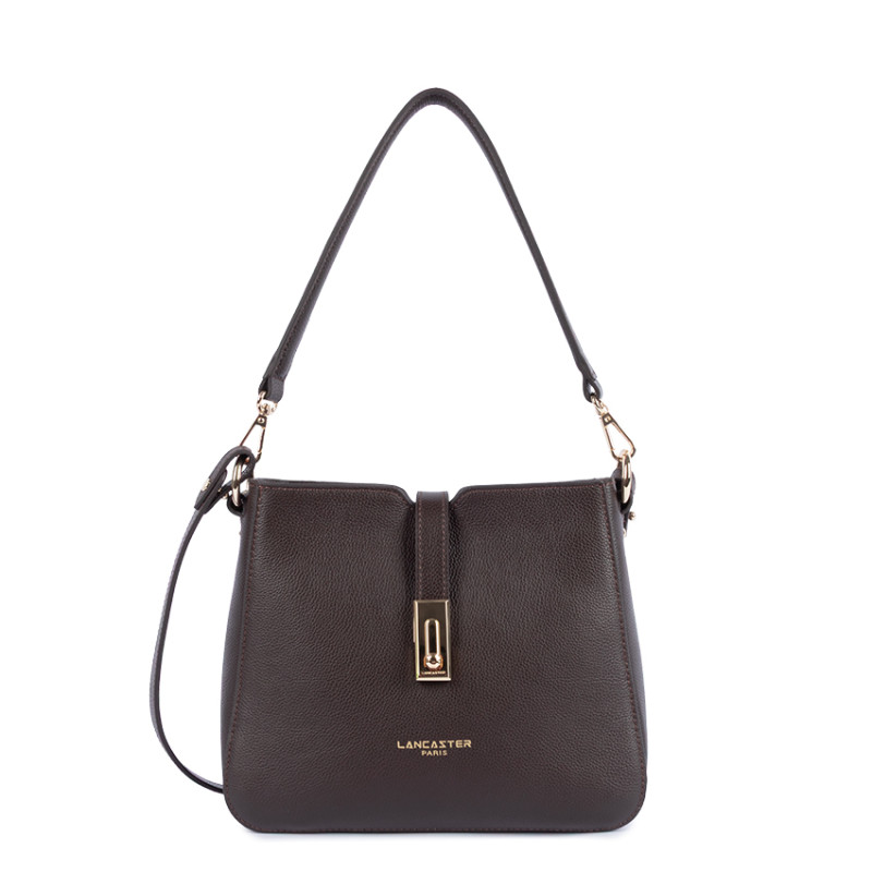 Lancaster Milano Horizon Sac Besace 547-85 Marron Foncé