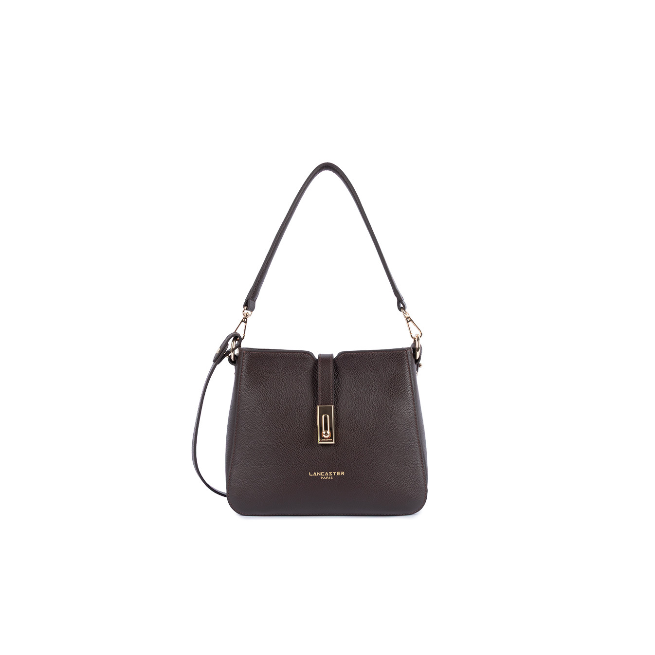 Lancaster Milano Horizon Crossbody Bag 547-85 Dark Brown