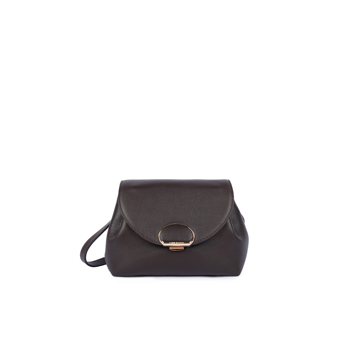 Lancaster Milano Pia Small Trotting Bag 547-130 Dark Brown
