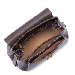 Lancaster Milano Pia Small Trotting Bag 547-130 Dark Brown