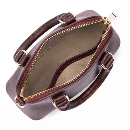 Lancaster Sierra Jia Mini Handbag Leather 538-001 Dark Bordeaux