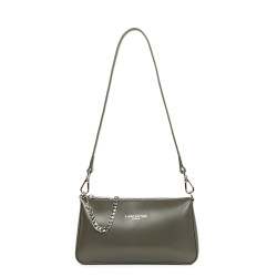 Lancaster Suave Even Crossbody Bag Trotteur 433-14 Dark Khaki