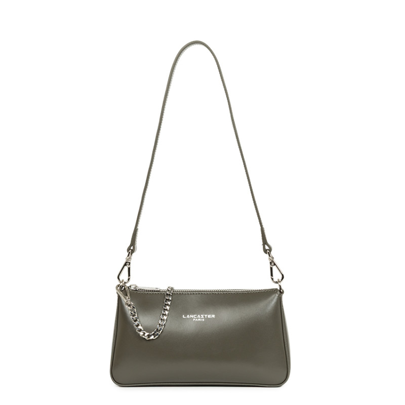 Lancaster Suave Even Sac Baguette Trotteur 433-14 Kaki Foncé
