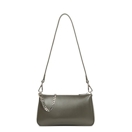 Lancaster Suave Even Crossbody Bag Trotteur 433-14 Dark Khaki