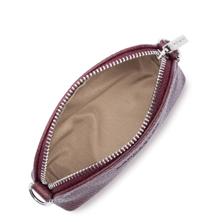 Lancaster Foulonne Double Coin Purse 170-28 Bordeaux