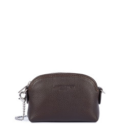 Lancaster Foulonne Double Coin Purse 170-28 Dark Brown