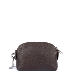 Lancaster Foulonne Double Porte Monnaie 170-28 Marron Foncé dos