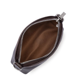 Lancaster Foulonne Double Coin Purse 170-28 Dark Brown