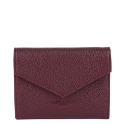 Lancaster Foulonne Double Back Pocket Wallet 170-29 Bordeaux