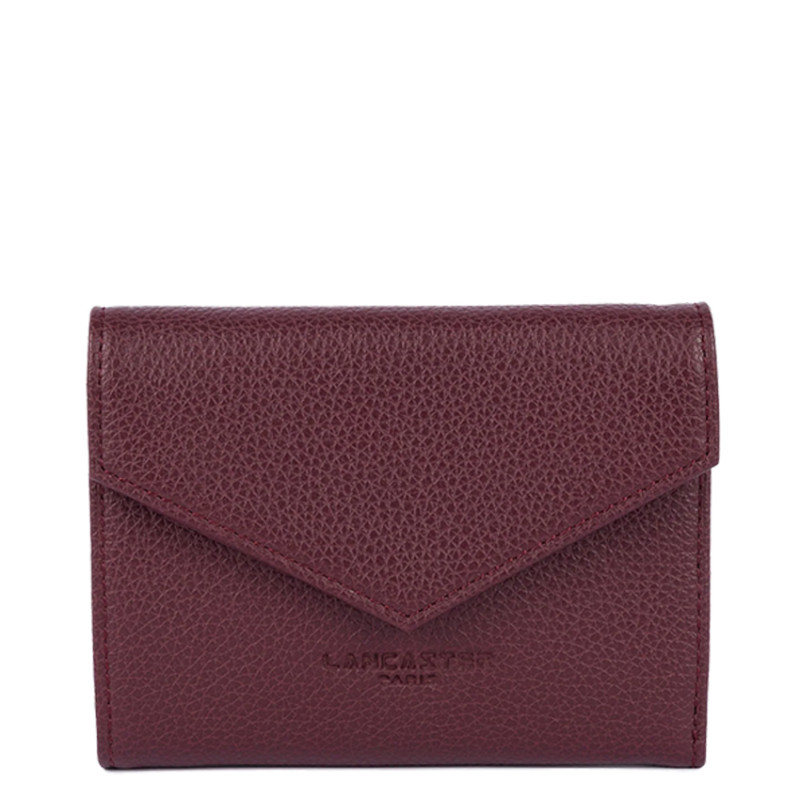 Lancaster Foulonne Double Back Pocket Wallet 170-29 Bordeaux