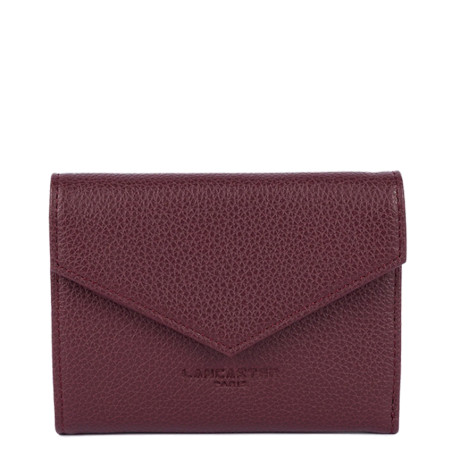 Lancaster Foulonne Double Back Pocket Wallet 170-29 Bordeaux