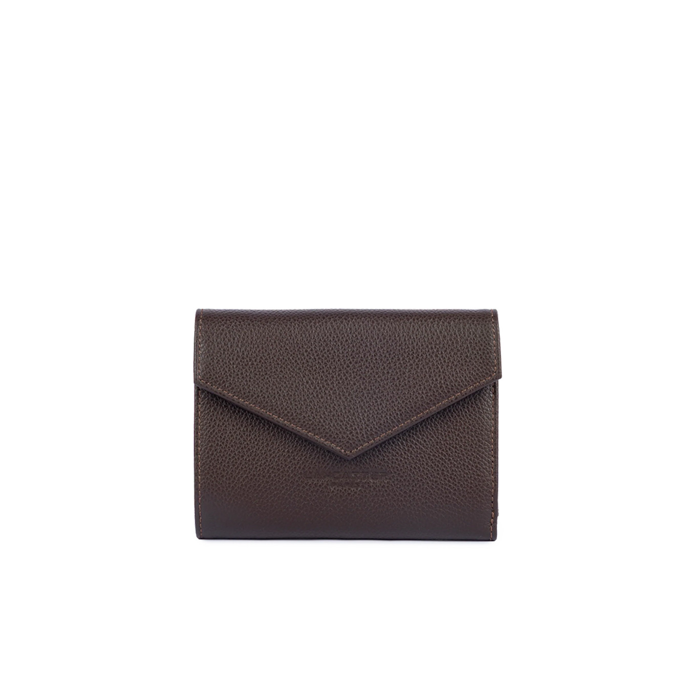 Lancaster Foulonne Double Back Pocket Wallet 170-29 Dark Brown
