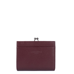 Lancaster Foulonné Coin Purse and Wallet Leather 170-31 Bordeaux