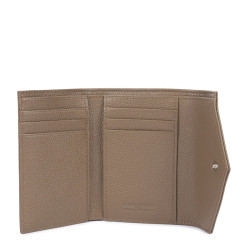 Lancaster Foulonné Card Holder 170-36 Dark Sand