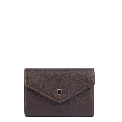 Lancaster Foulonné Card Holder 170-36 Dark Brown