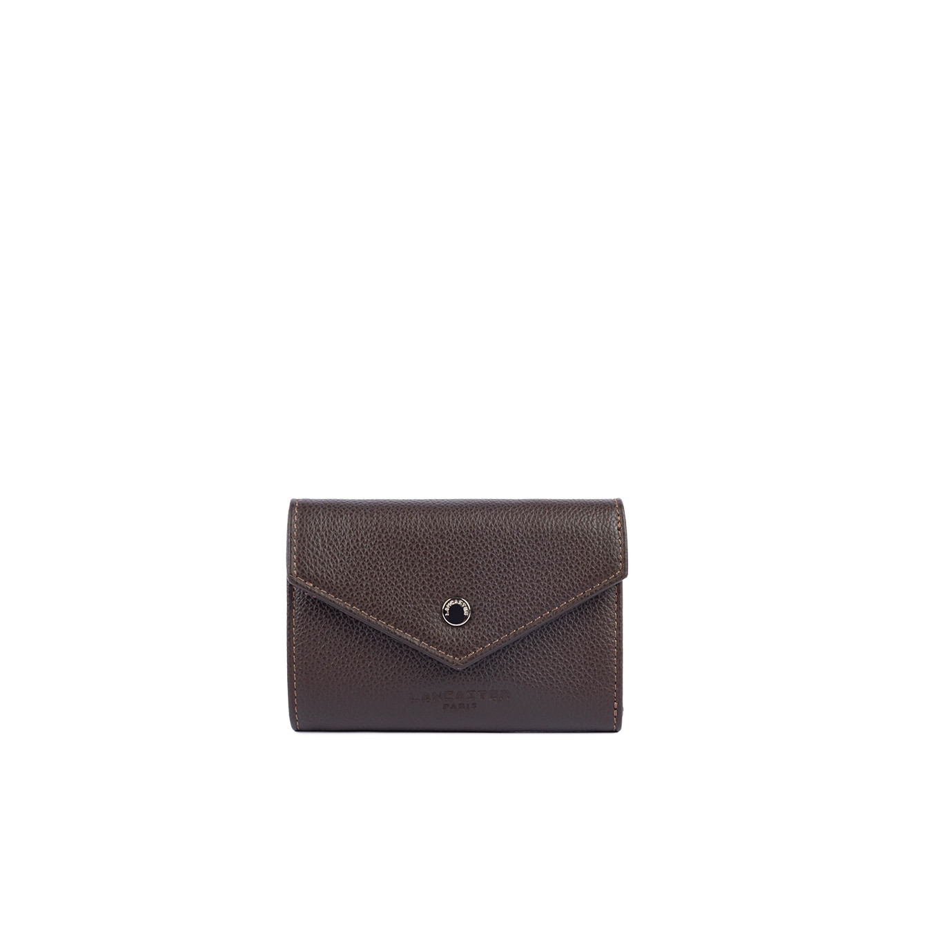 Lancaster Foulonné Card Holder 170-36 Dark Brown