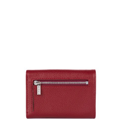 Lancaster Foulonné Card Holder 170-36 Carmine
