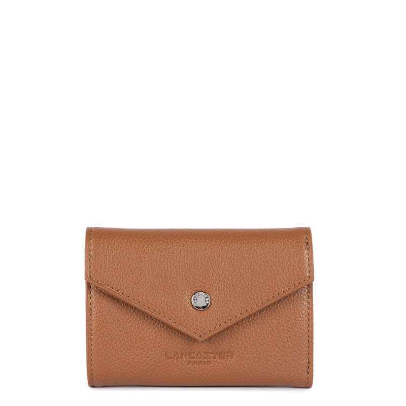 Lancaster Foulonné Card Holder 170-36 Camel