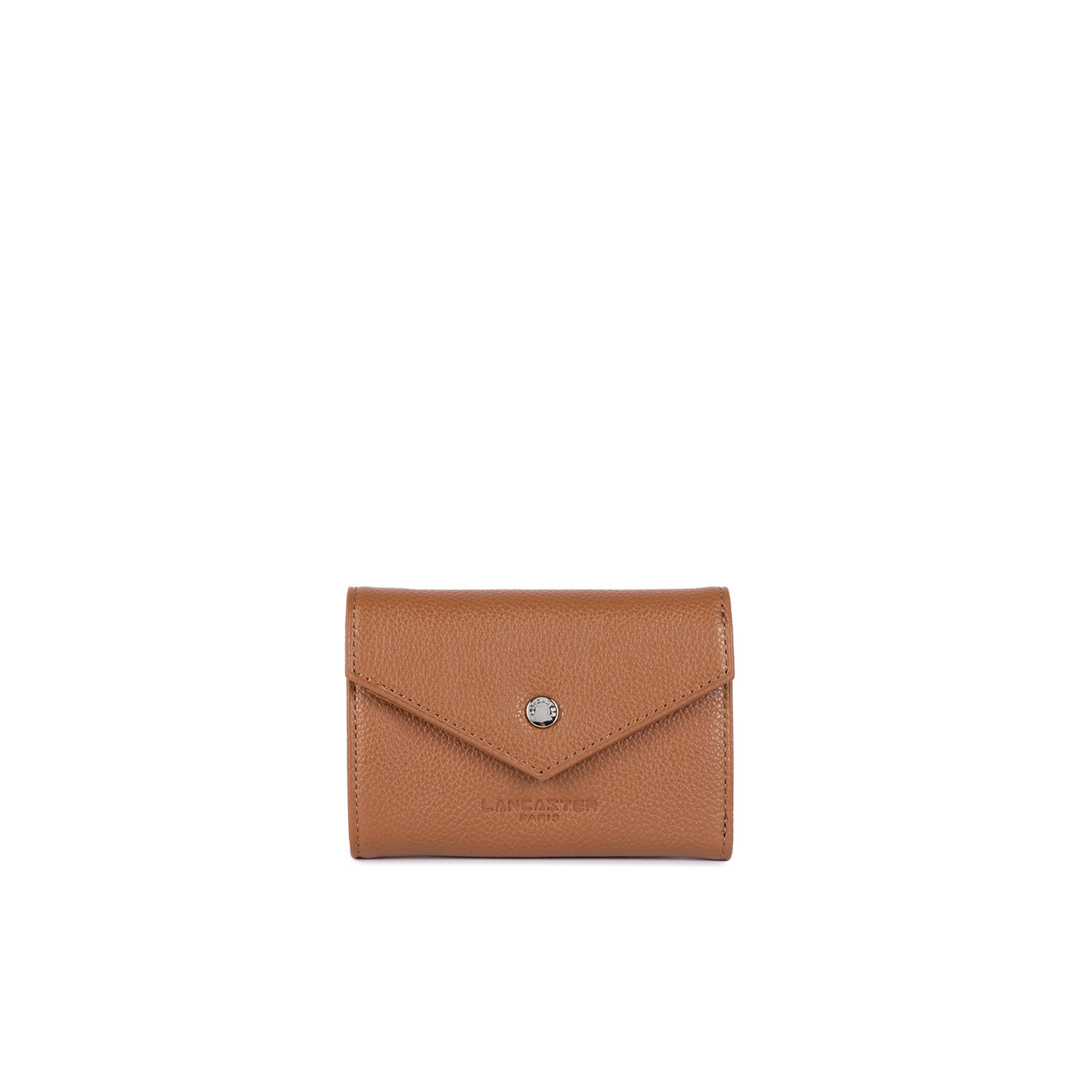 Lancaster Foulonné Card Holder 170-36 Camel