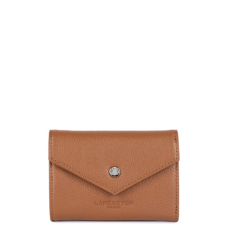 Lancaster Foulonné Card Holder 170-36 Camel