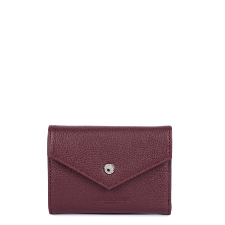 Lancaster Foulonné Card Holder 170-36 Bordeaux