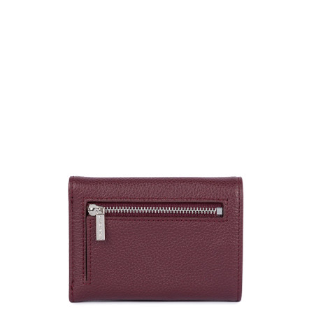 Lancaster Foulonné Card Holder 170-36 Bordeaux