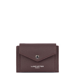 Lancaster Maya Double Kba Card Holder 117-010 Dark Bordeaux