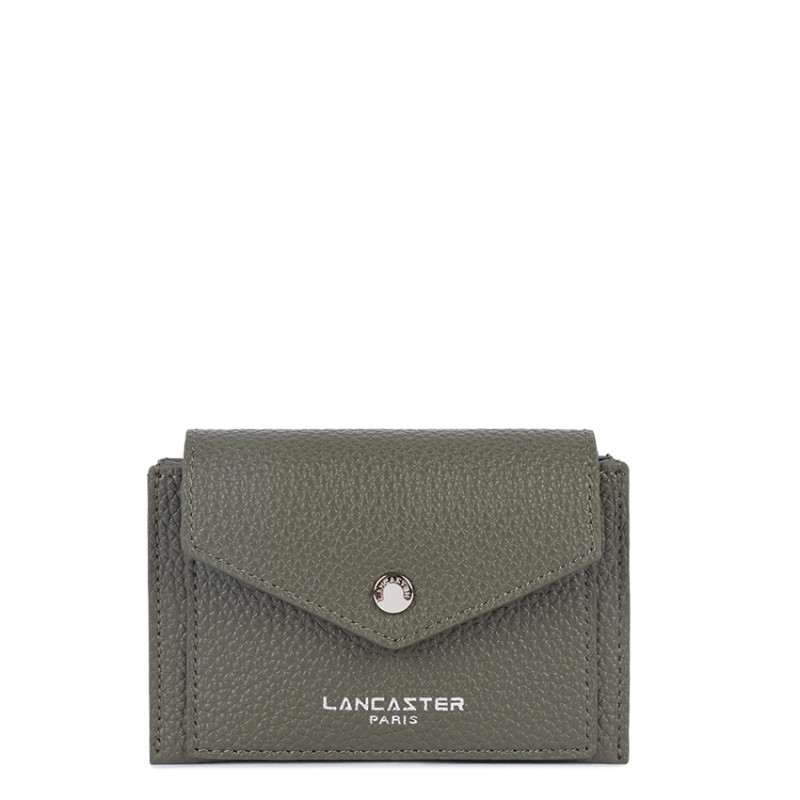 Lancaster Maya Double Kba Card Holder 117-010 Khaki