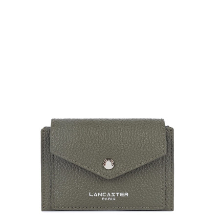 Lancaster Maya Double Kba Card Holder 117-010 Khaki