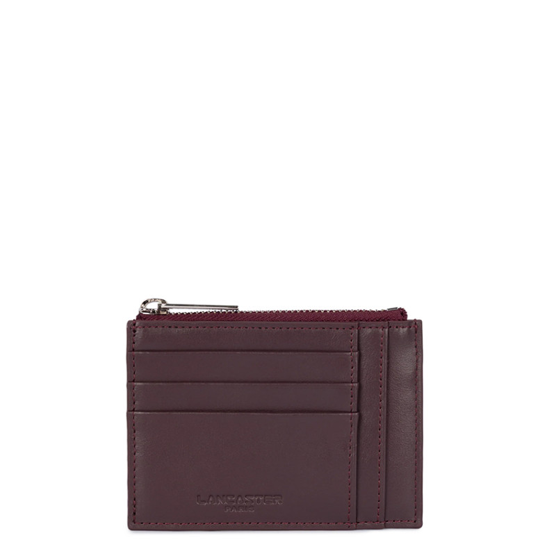 Lancaster Paris Card Holder 131-022 Dark Bordeaux