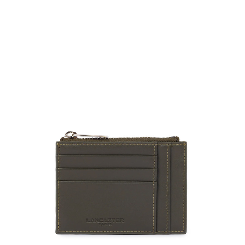Lancaster Paris Card Holder 131-022 Dark Khaki