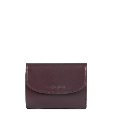 Lancaster Paris Back-to-Back Wallet 131-024 Dark Bordeaux