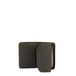 Lancaster Paris Back-to-Back Wallet 131-024 Dark Khaki